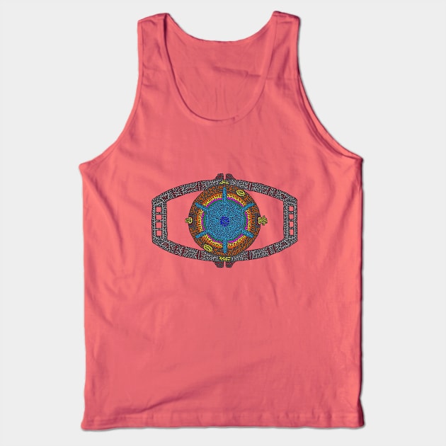 Matrix of Leadership Tank Top by NightserFineArts